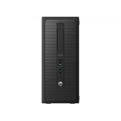 Brugt stationær computer - HP EliteDesk 800 G1 Tower i5 (gen 4) 8GB 128GB SSD Win 10 Pro (brugt)