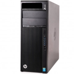 HP Z440 Workstation E5-1620 v3 16GB 256GB SSD Quadro K2200 Win 10 Pro (brugt) (beskadiget frontpanel)