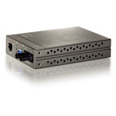 LevelOne Mediekonverter 1310 nm fiber til Ethernet 10/100BaseTX til 100FX 100mbit SC SM
