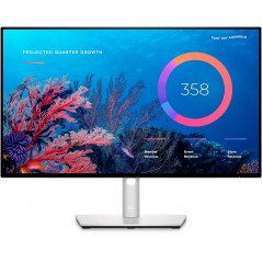 Dell UltraSharp 24-tommer U2422HE LED-skærm med IPS-panel (brugt med ridse)