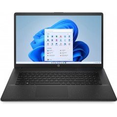 Bærbar computer med skærm på 16-17 tommer - HP 17-cp0428 17,3" Full HD Ryzen 5 8GB 512GB SSD Windows 11 Jet Black