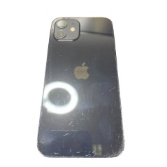 iPhone 12 128GB Sort med 1 års garanti (brugt) (beskadiget kant*)