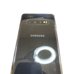 Samsung Galaxy S10 Plus 128GB Dual SIM Black (brugt) (glasknuser på bagsiden, SKAL inkluderet)