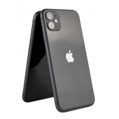 Brugt iPhone - iPhone 11 64GB Black med 1 års garanti (brugt) (ridser i skærmen*)