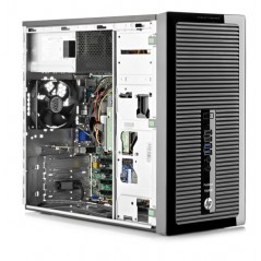 Brugt stationær computer - HP ProDesk 490 G3 MicroTower i7 (gen 6) 16GB 128GB SSD + 1TB HDD Win 10 Pro (brugt)