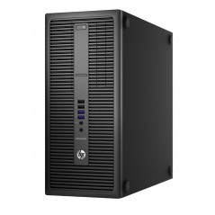HP EliteDesk 800 G2 Tower i5 (gen 6) 8GB 128GB SSD Win 10 Pro (brugt)