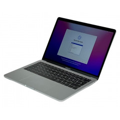 Brugt bærbar computer 13" - MacBook Pro 13-tommer Retina 2017 i5 16GB 256SSD TBT3 Silver (brugt) (venstre option-tasten defekt)