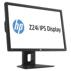 HP Z24i 24-tommer LED-skærm med IPS-panel (brugt med ridser)