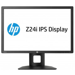 Brugte computerskærme - HP Z24i 24-tommer LED-skærm med IPS-panel (brugt med ridser)