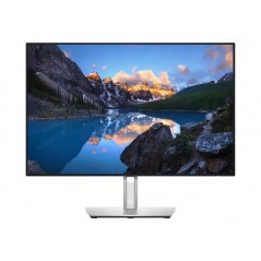 Dell UltraSharp U2421E 24" LED-skærm med IPS-panel og USB-C (brugt)