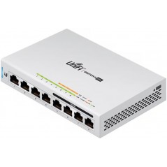 Netværksswitch - Ubiquiti UniFi US-8-60W 8-ports gigabit-switch med PoE (demo)