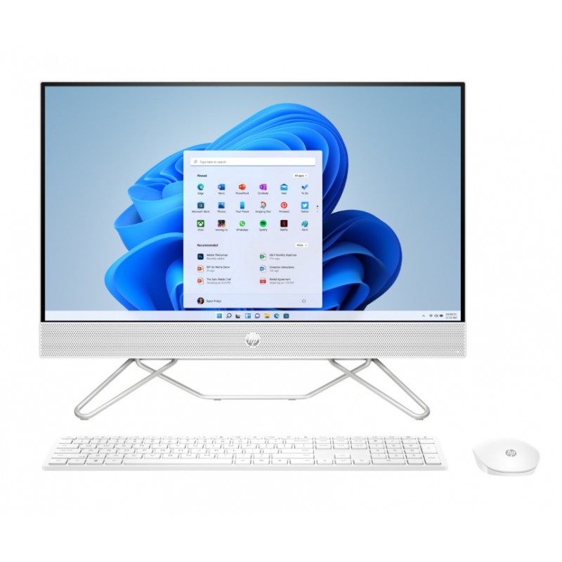 Alt-i-én computer - HP All-in-One 24-cb1425no 24" i5-12 8GB 512GB SSD Win 11