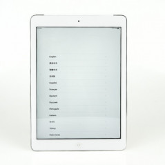 Billig tablet - iPad 5th Gen 32GB Silver med 4G (brugt med lidt lavere batterisundhed)