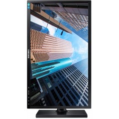 Brugte computerskærme - Samsung S27E450B 27-tommer ergonomisk LED-skærm (brugt med ridser)