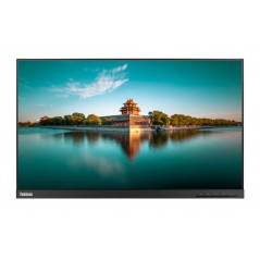 Lenovo ThinkVision P24Q-10 24" LED-skærm med IPS-panel (brugt uden fod og med store ridser)
