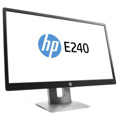 HP EliteDisplay 24" E240 IPS-skærm (brugt med ridser på rammen)