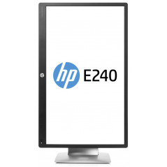 Brugte computerskærme - HP EliteDisplay 24" E240 IPS-skærm (brugt med ridser på rammen)