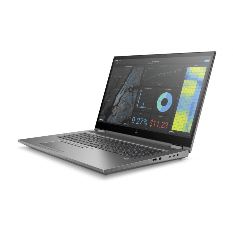 Brugt laptop 17" - HP ZBook Fury 17 G7 17.3" 4K HDR i7 (gen 10) 64GB 1TB SSD RTX 5000 Win11Pro (brugt)