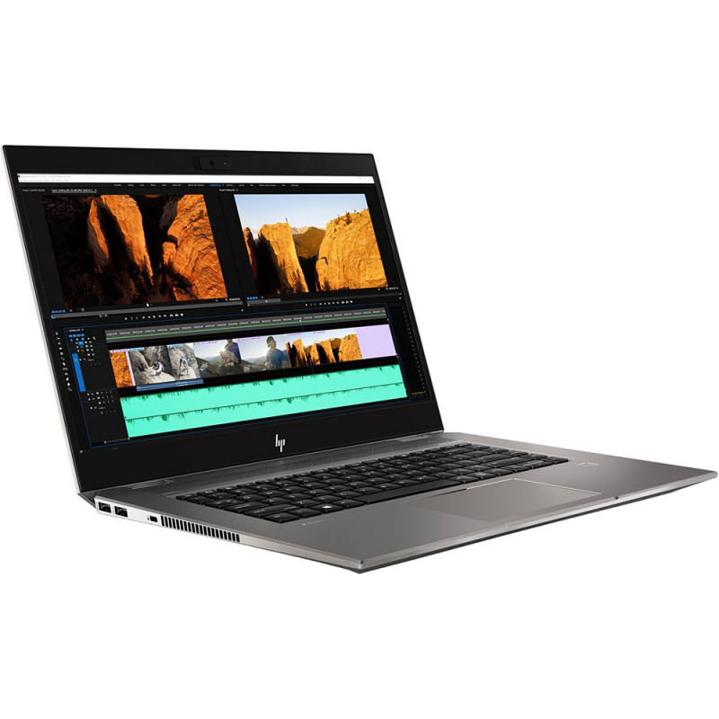 Brugt bærbar computer 15" - HP ZBook 15 Studio G5 15.6" Full HD i7 (gen 9) 16GB 512SSD Quadro P1000 Windows 11 Pro (brugt)