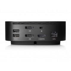 HP USB-C C/A Universal dock G2 dockingstation med understøttelse af 2 skærme med 120W strømadapter (brugt)