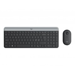 Logitech MK470 slim trådløst tastatur og mus