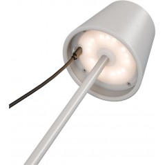 Udendørs belysning - Genopladelig bordlampe med RGB til indendørs og udendørs brug, dimmable (sort/hvid/bronze)