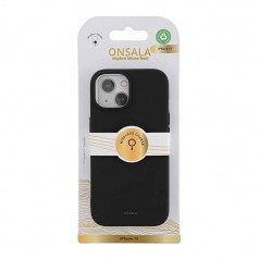Covers - Onsala MagSeries mobiletui til iPhone 15/14/13 i sort silikone (MagSafe)