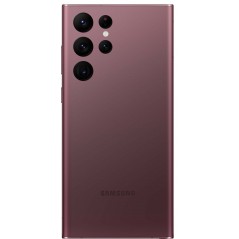 Brugt Samsung Galaxy - Samsung Galaxy S22 Ultra 5G 128GB Burgundy med 120 Hz skærm (brugt)