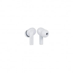 Støjreducerende hovedtelefoner - Happy Plugs Joy Pro in-ear bluetooth-hovedtelefoner/headset med aktiv støjreduktion hvid/sort