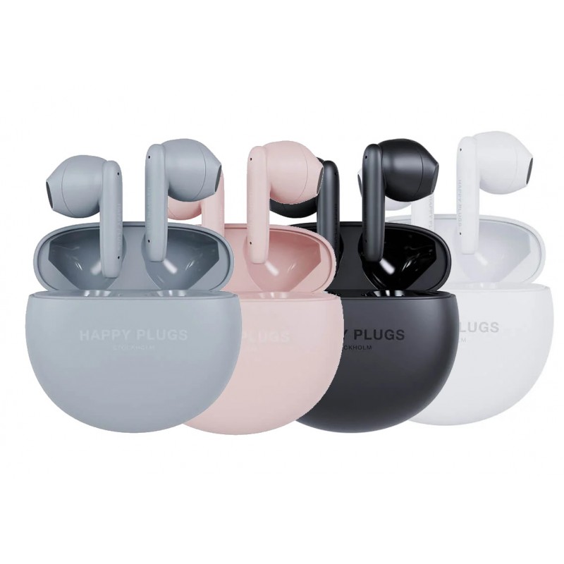Bluetooth hovedtelefoner - Happy Plugs Joy Lite in-ear bluetooth-hovedtelefoner og -headset med ENC i flere farver