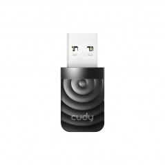 Cudy WU1300S trådløst WiFi-USB-netværkskort med Dual Band 2.4GHz/5GHz 1300Mbps