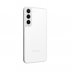 Samsung Galaxy S22 5G 128GB Phantom White med 120 Hz-skærm (brugt)