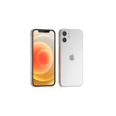 iPhone 12 Mini 128GB 5G White med 1 års garanti (brugt)
