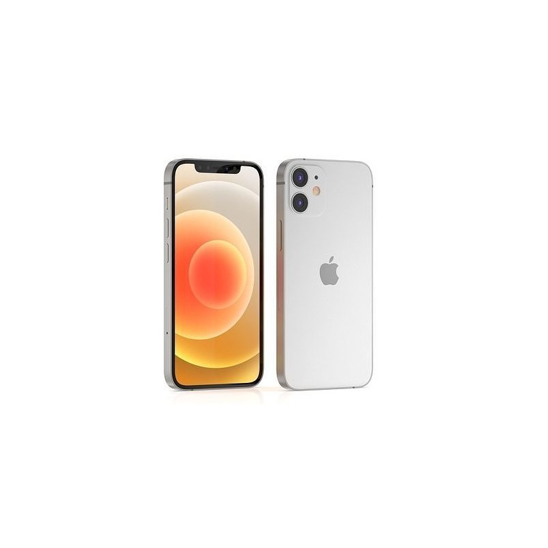 Brugt iPhone - iPhone 12 Mini 128GB 5G White med 1 års garanti (brugt)