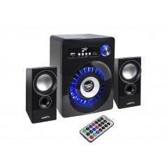 Computerhøjttalere - Audiocore AC910 2.1 højttalersystem computerhøjttaler med 3,5 mm og bluetooth
