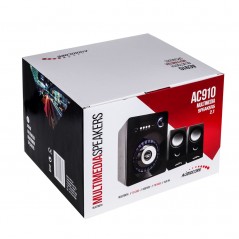 Computerhøjttalere - Audiocore AC910 2.1 højttalersystem computerhøjttaler med 3,5 mm og bluetooth