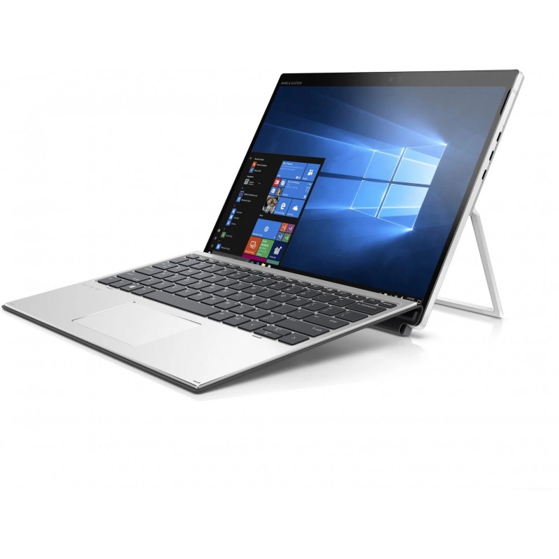 Brugt bærbar computer 13" - HP Elite X2 G4 2-i-1 13" Touch i5 16GB 256GB SSD med 4G-modem & Sure View Win11 Pro (brugt med mura)