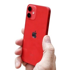 Brugt iPhone - iPhone 12 Mini 128GB 5G (PRODUCT)RED med 1 års garanti (brugt med skærm i ny stand)