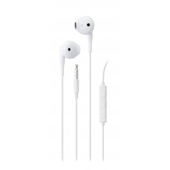 Streetz E130 semi-in-ear hovedtelefoner & headset med 3,5 mm jackstik (sort/hvid)
