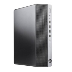 Brugt stationær computer - HP EliteDesk 800 G5 SFF i5 16GB 480GB SSD med DVD Win 11 Pro (brugt)