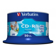 Verbatim DataLife CD-R 700MB 50-pak brændbare cd'er
