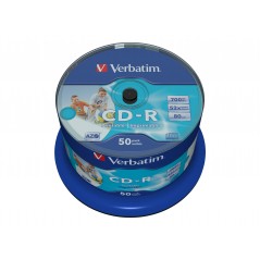 Verbatim DataLife CD-R 700MB 50-pak brændbare cd'er