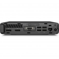 Brugt stationær computer - HP ProDesk 600 G3 Mini i5 8GB 128GB SSD Win10 Pro (beg med en DisplayPort)