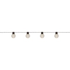 4,5 meter lang lyskæde med 16 varmhvide LED'er