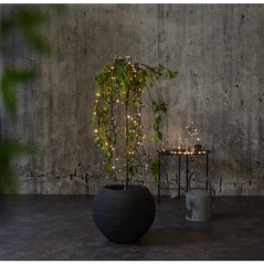 Batteridrevet 11 meter lang lyskæde med 160 LED-lys