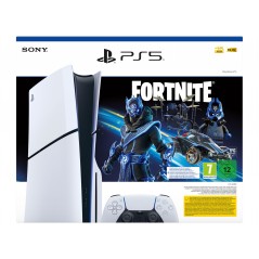 Sony Playstation 5 Slim 1TB inklusive Fortnite Cobalt Star-pakke