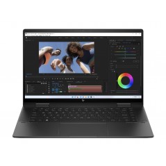 Bærbar computer med skærm på 14 og 15,6 tommer - HP ENVY x360 2-in-1 15-fh0911no 15.6" Full HD OLED Touch Ryzen 7 16 GB 512GB SSD Windows 11 Nightfall Black