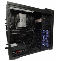 Corsair Vengeance C70 Gaming PC med Intel i7 32GB 1TB SSD RTX3060 Win11 Pro (brugt)