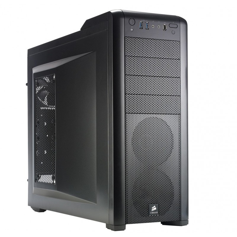 Brugte gaming-computere - Corsair Carbide 400R gamingdator med Intel i5 32GB 1TB SSD RTX2070 Super Win11 Pro (brugt)