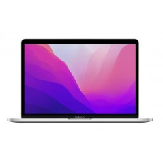 MacBook Pro M2 (2022) Touchbar 8GB 256GB SSD Silver (brugt)
